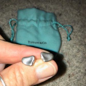 Tiffany & Co. Full Heart Earrings